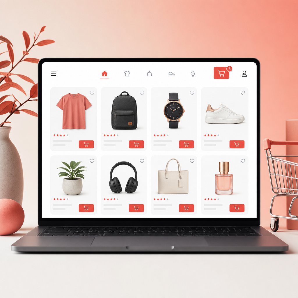 خرید فروشگاه آنلاین از فروشگاه اینترنتی نصف جهان